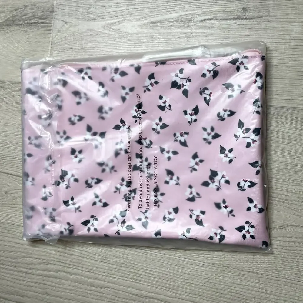 Kate Spade flowers Canvas pouch